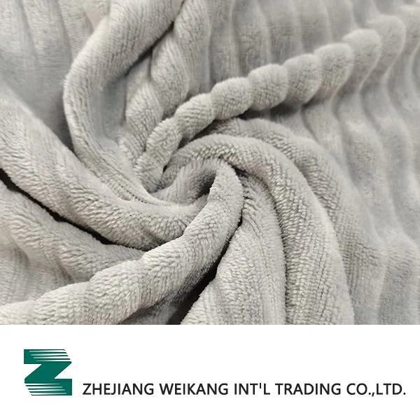 סריגה פולי מוצק קורל גיזת פרח חתך