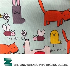 100 אחוז פוליאסטר הדפס All Over Gabardine