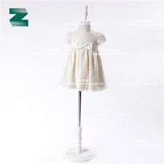 שמלת נסיכה לילדים עם בד פוליאסטר Emb