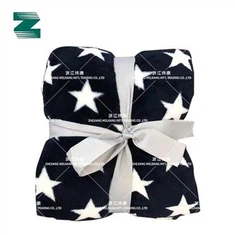 שמיכת מיקרו פלנל מודפסת